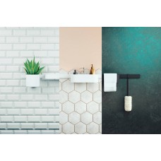 Кришка для полички/кошика для зберігання hansgrohe WallStoris 27925700, білий матовий