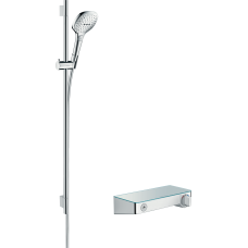 Душовий набір hansgrohe ShowerTablet Select 300/Raindance Select E 120 3jet/Combi 27027400 білий/хром