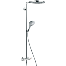 Душова система hansgrohe Raindance Select S 240 2jet Showerpipe з термостатом 27129000 хром