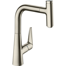 Змішувач hansgrohe Talis Select M51 для кухонної мийки, під сталь 73852800