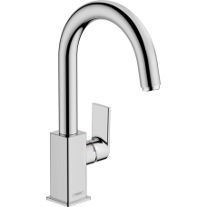 Змішувач hansgrohe Vernis Shape для раковини із зливним гарнітуром, хром 71564000