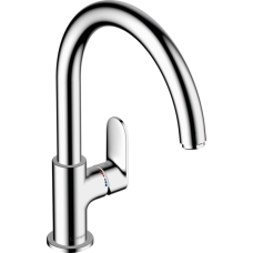 Змішувач hansgrohe Vernis Blend M35 для кухонної мийки, хром 71870000