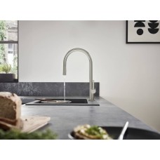 Змішувач hansgrohe Talis M54 для кухонної мийки з висувним душем, під сталь 72800800