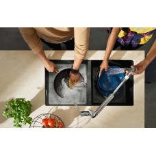 Мийка для кухні hansgrohe S51 S510-U770 43434170 чорний графіт