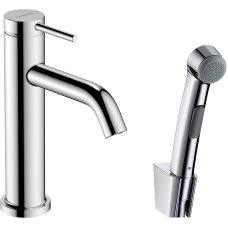 Змішувач hansgrohe Tecturis S для раковини з гігієнічним душем 73211000 хром