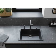 Мийка для кухні hansgrohe S52 S520-F510 43359290 без сушилки, сірий камінь