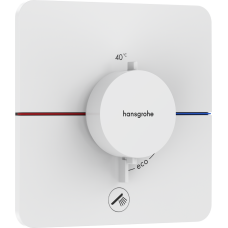 Термостат hansgrohe ShowerSelect Comfort Q для душа 15589700 білий матовий