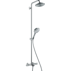 Душова система hansgrohe Raindance Select S 240 Showerpipe для ванни з термостатом, хром 27117000