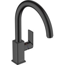 Змішувач hansgrohe Vernis Shape M35 для кухонної мийки, чорний матовий 71871670