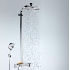 Душова система hansgrohe Raindance Select E 300 2jet Showerpipe з термостатом, хром 27126000