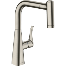 Змішувач hansgrohe Metris M71 для кухонної мийки, під сталь 73800800