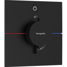 Термостат hansgrohe ShowerSelect Comfort E для душу 15571670 чорний матовий