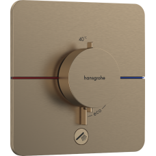 Термостат hansgrohe ShowerSelect Comfort Q для душа 15589140 бронза