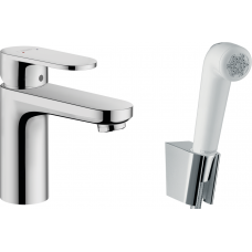 Змішувач hansgrohe Vernis Blend для раковини з гігієнічним душем 71215000