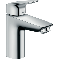 Змішувач hansgrohe Logis для раковини LowFlow 3.5 л/хв із зливним набором, хром 71104000