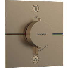 Термостат hansgrohe ShowerSelect Comfort E для душа 15572140 бронза