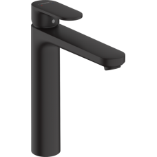 Змішувач hansgrohe Vernis Blend для раковини з зливним набором, чорний матовий 71552670