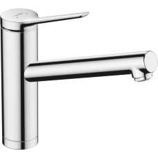 Змішувач hansgrohe Zesis M33 для кухонної мийки з установкою перед вікном, хром 74805000