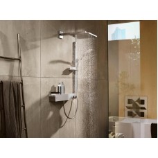 Термостат hansgrohe ShowerTablet 600 для душа на 2 споживача, 13108400 білий/хром