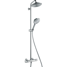 Душова система hansgrohe Raindance Select S 240 Showerpipe з термостатом, хром 27115000