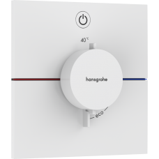 Термостат hansgrohe ShowerSelect Comfort E для душу 15571700 білий матовий
