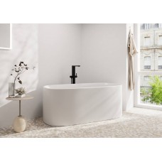 Змішувач hansgrohe Tecturis E для ванни підлоговий, чорний матовий 73445670