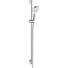 Душовий набір hansgrohe Crometta 1jet EcoSmart 90 см, білий/хром 26539400