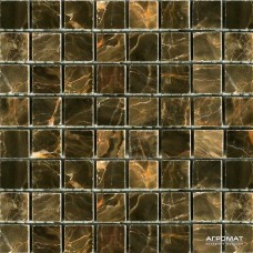 Мозаика Mozaico de Lux Stone C-MOS SABLE BROWN POL 10×15×15