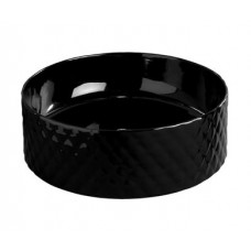 Керамическая раковина 44 см Artceram Rombo, black glossy (OSL009 03;00)