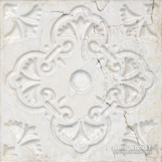 Плитка Aparici Aged WHITE ORNATO декор 8×200×200
