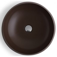 Керамическая раковина 50 см Simas Sharp, chocolate matt SH 01