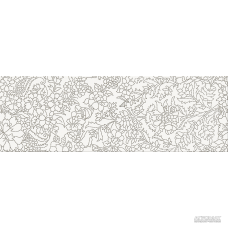 Плитка Opoczno Pret-a-Porter WHITE INSERTO FLOWER декор 10×750×250