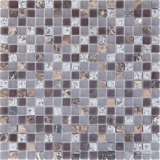 Мозаика Mozaico de LUx CL-MOS HS1131 ST+GL BLACK NIGHT 8×302×302