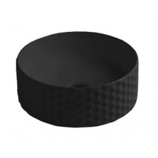 Керамическая раковина 40 см Artceram Esagono, black glossy (OSL013 03;00)