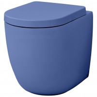 Напольный унитаз безободковый Artceram File 2.0 (FLV005 16;00) blue sapphire