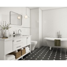 Плитка стінова Moonlight Bianco RECT 29,5x59,5 код 8776 Ceramika Paradyz