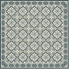 Плитка керамогранітна Esquina Florentine Blue 200x200x9 Mainzu