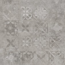 Плитка керамогранітна Softcement Silver Decor Patchwork POL 597x597x8 Cerrad