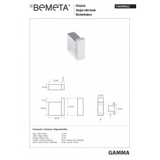 145804022 Gamma: Гачок Bemeta Чехія