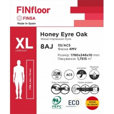 Ламінат  Finsa 8AJ Honey Eyre Oak XL