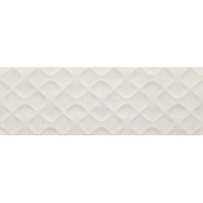 Плитка стінова Visual White Ribbon RECT 250x750 Ceramika Color