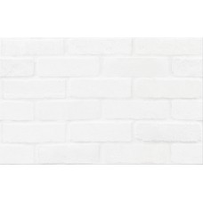 Плитка стінова White Bricks Structure 250x400x8,5 Cersanit