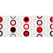 Декор Red Circles Inserto 200x500x9 Konskie