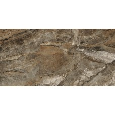 Плитка керамогранітна Vesuvio коричневий RECT 600x1200x10 Golden Tile