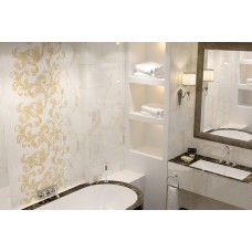 Плитка стінова Saint Laurent білий 300x600x9 Golden Tile