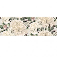 Плитка Cersanit Gracia White Flower Satin 20x60 см декор