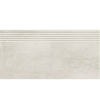 Керамогранит Плитка OPOCZNO PL+ GRAVA WHITE STEPTREAD 8×598×298