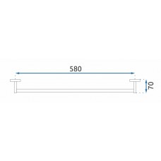 полотенцедержатель Rea Erlo хром (REA-80000)