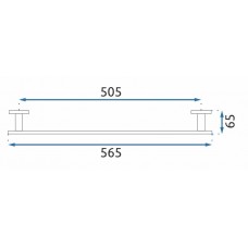 полотенцедержатель Rea Oste chrome (REA-80033)