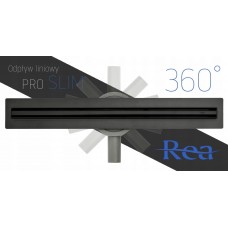 Трап для Душа NEO Slim Pro Чорний 100 REA-G8904